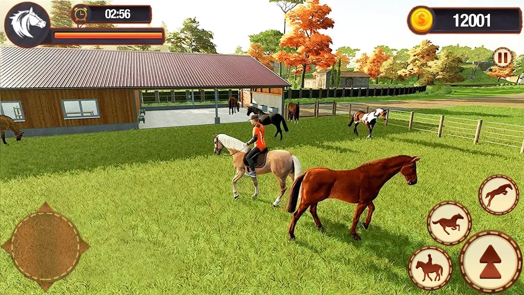 My Horse Herd Care Simulator (Мой симулятор ухода за стадом лошадей) [МОД Много монет] Screenshot 1