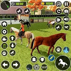 Взломанная My Horse Herd Care Simulator (Мой симулятор ухода за стадом лошадей)  [МОД Много монет]