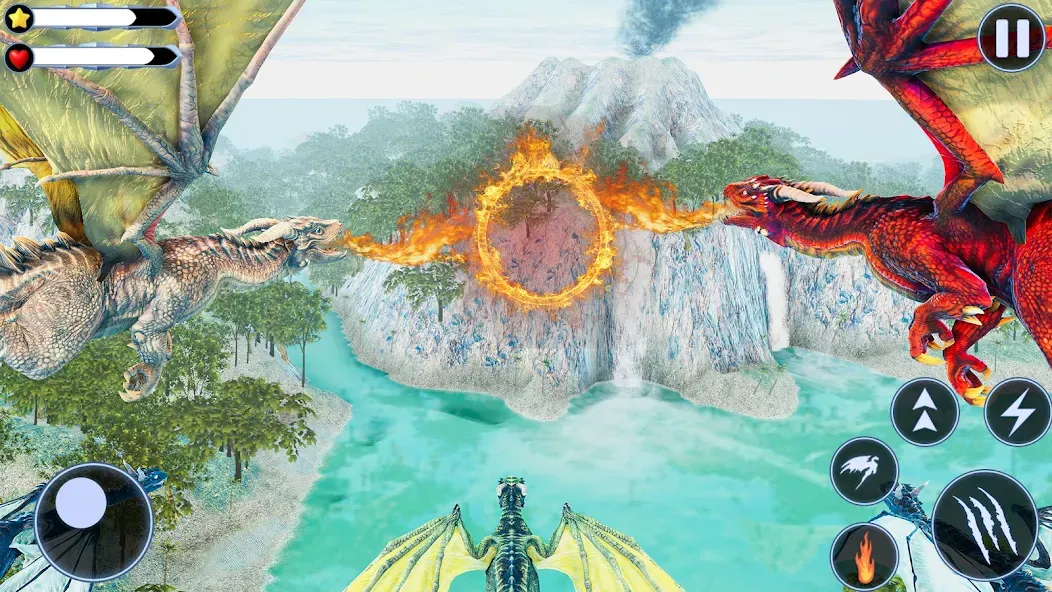 Wild Dragon Craft Family Sim (Легенды Драконов Симулятор Семьи) [МОД Menu] Screenshot 5