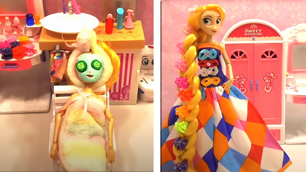 Doll House Design Doll Games (Дизайн кукольного домика игры с куклами) [МОД Много монет] Screenshot 4