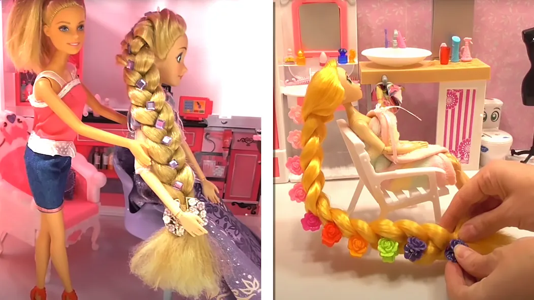 Doll House Design Doll Games (Дизайн кукольного домика игры с куклами) [МОД Много монет] Screenshot 5