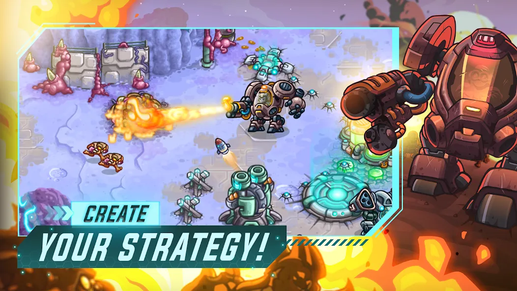 Iron Marines Offline Strategy [МОД Unlocked] Screenshot 2
