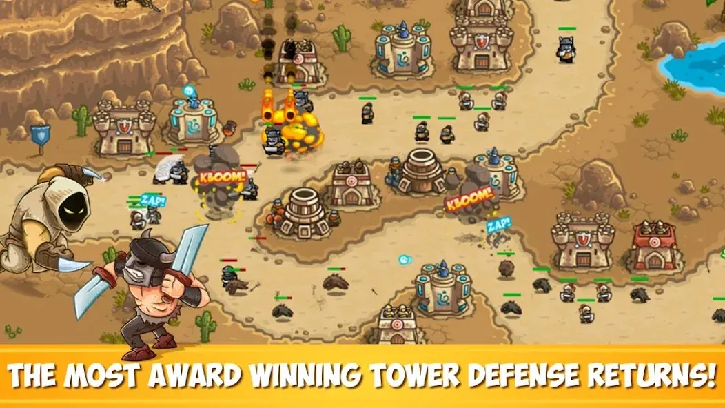 Kingdom Rush Frontiers TD (Кингдом Раш Фронтис ТД) [МОД Бесконечные деньги] Screenshot 1