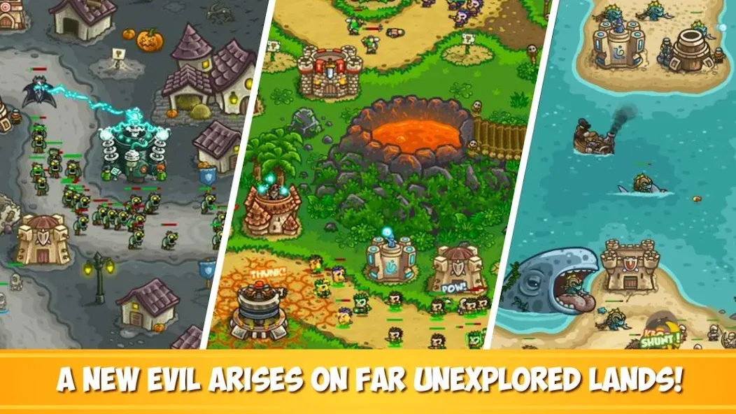 Kingdom Rush Frontiers TD (Кингдом Раш Фронтис ТД) [МОД Бесконечные деньги] Screenshot 2
