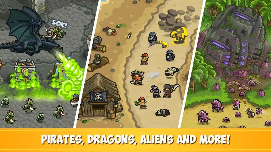 Kingdom Rush Frontiers TD (Кингдом Раш Фронтис ТД) [МОД Бесконечные деньги] Screenshot 5