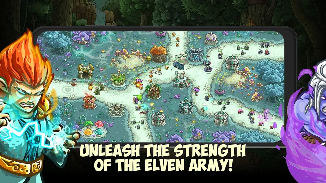 Kingdom Rush Origins TD (Кингдом Раш Ориджинс) [МОД Все открыто] Screenshot 2