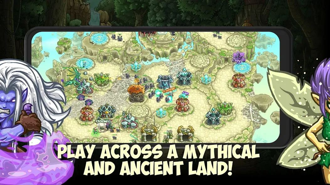 Kingdom Rush Origins TD (Кингдом Раш Ориджинс) [МОД Все открыто] Screenshot 3