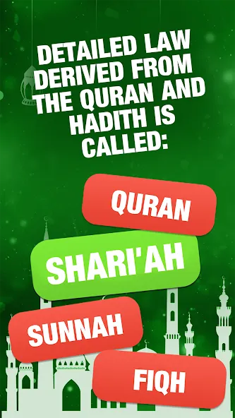 Islamic General Knowledge Quiz [МОД Бесконечные деньги] Screenshot 5