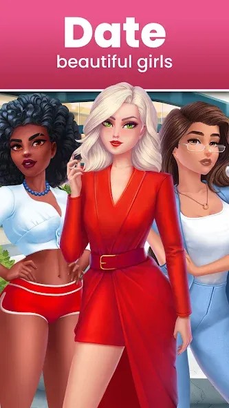 Dating Puzzle (Дейтинг Пазл) [МОД Unlimited Money] Screenshot 1