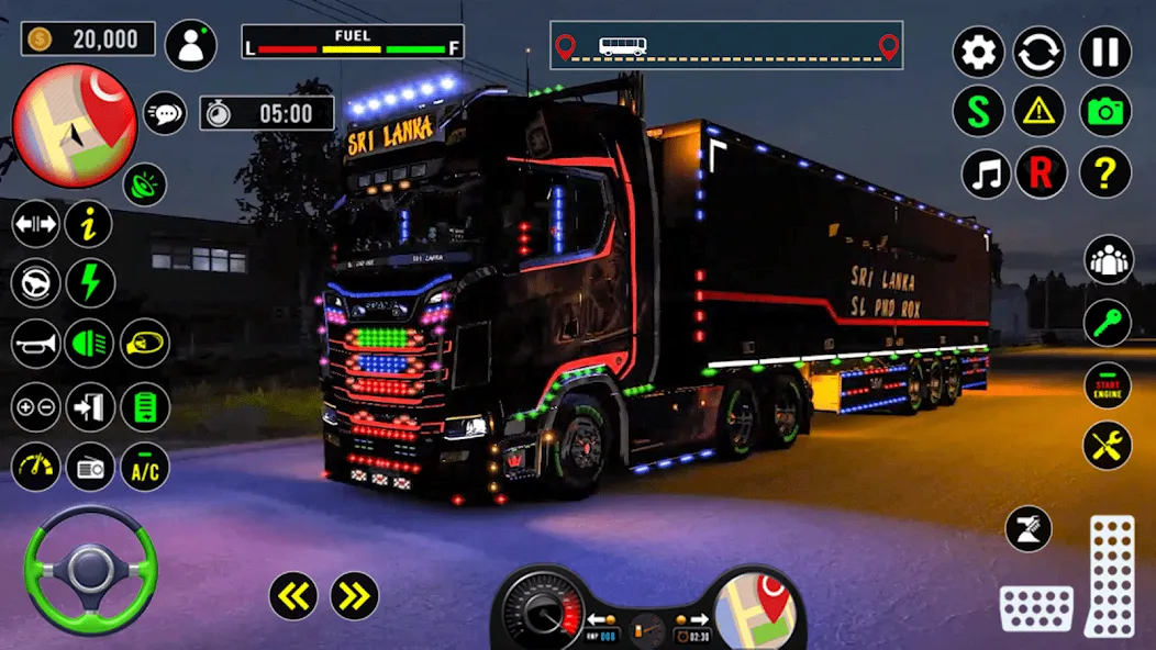 US Truck City Transport Sim 3d [МОД Unlocked] Screenshot 3