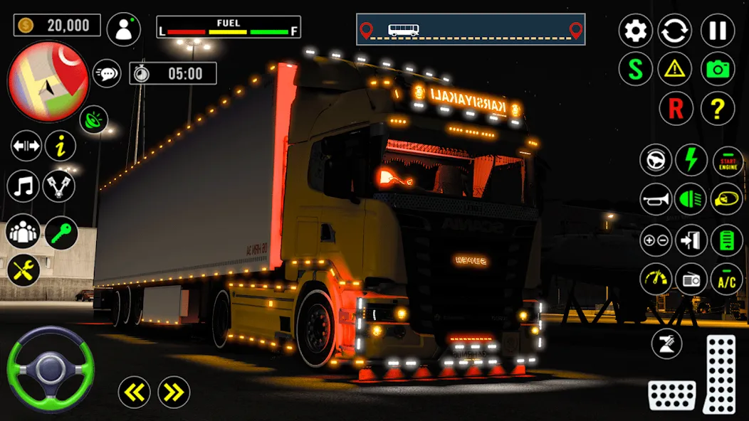 US Truck City Transport Sim 3d [МОД Unlocked] Screenshot 5