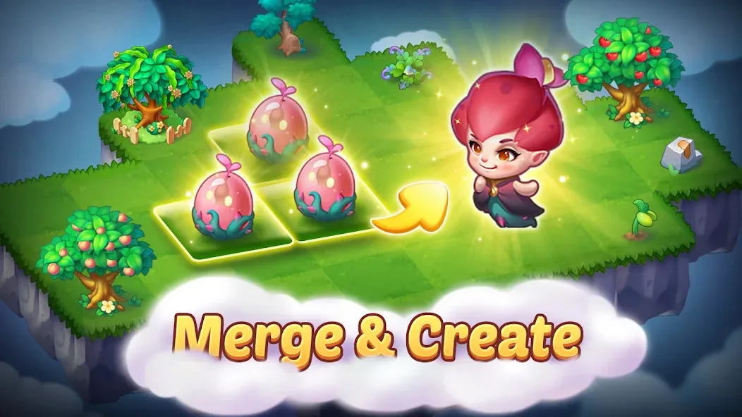 Merge Tales - Merge 3 Puzzles [МОД Бесконечные монеты] Screenshot 1