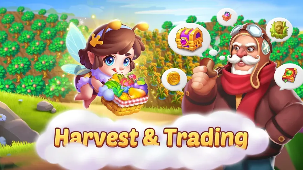 Merge Tales - Merge 3 Puzzles [МОД Бесконечные монеты] Screenshot 4