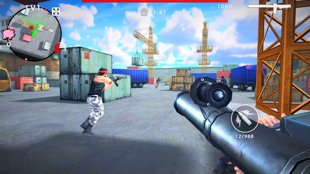 Gun Strike: FPS Shooter Game (Каунтер Атак) [МОД Unlimited Money] Screenshot 5