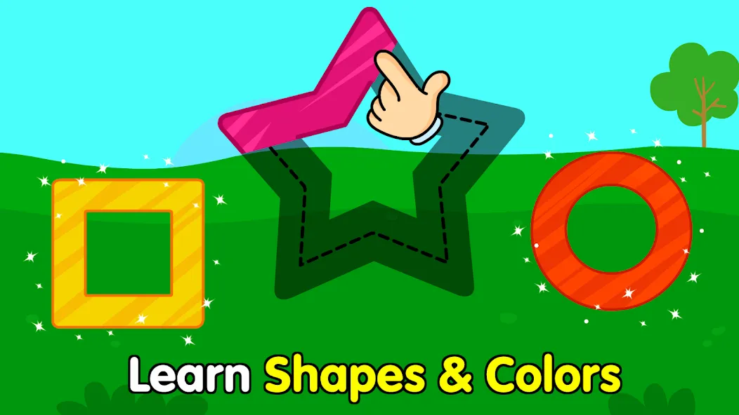 Shapes & Colors Games for Kids [МОД Бесконечные деньги] Screenshot 1