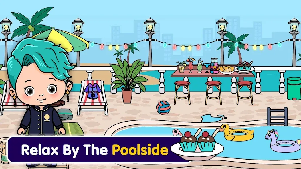 Tizi Town - My Hotel Games [МОД Unlocked] Screenshot 4