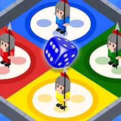 Скачать взломанную Ludo Offline Dice Board Game  [МОД Много денег]