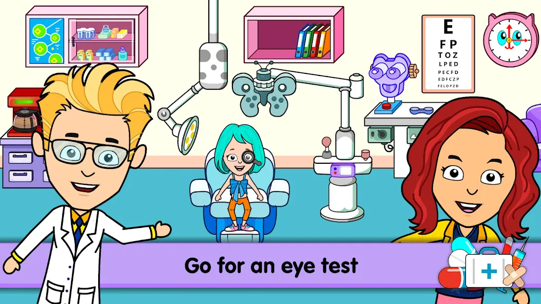 My Hospital Town Doctor Games [МОД Бесконечные монеты] Screenshot 4