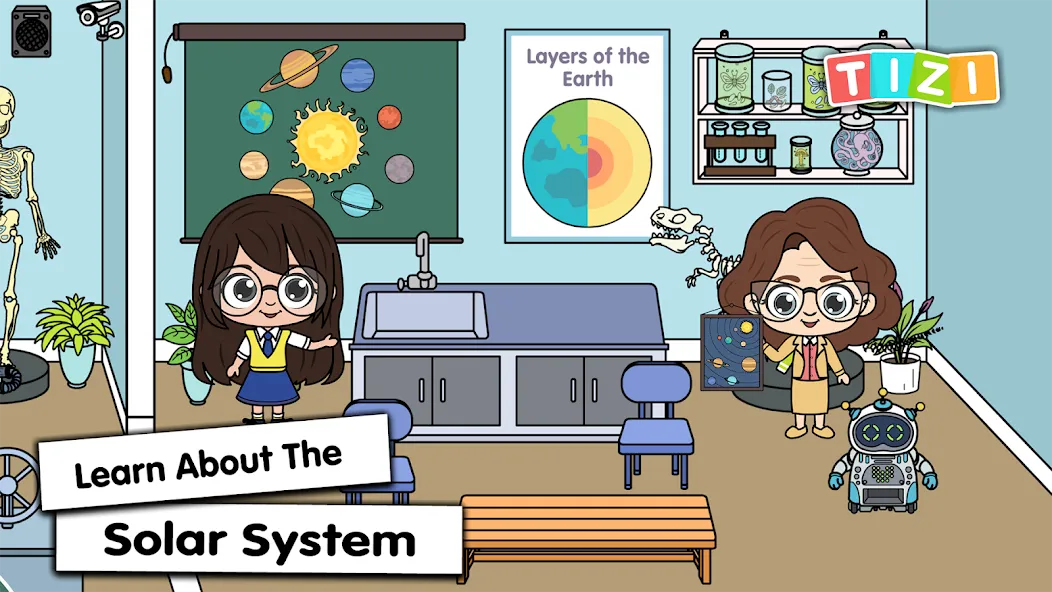 Tizi Town - My School Games [МОД Много монет] Screenshot 4