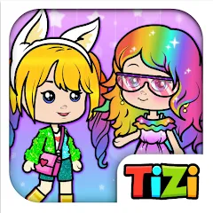 Скачать взломанную Tizi Town: Doll Dress Up Games  [МОД Много монет]