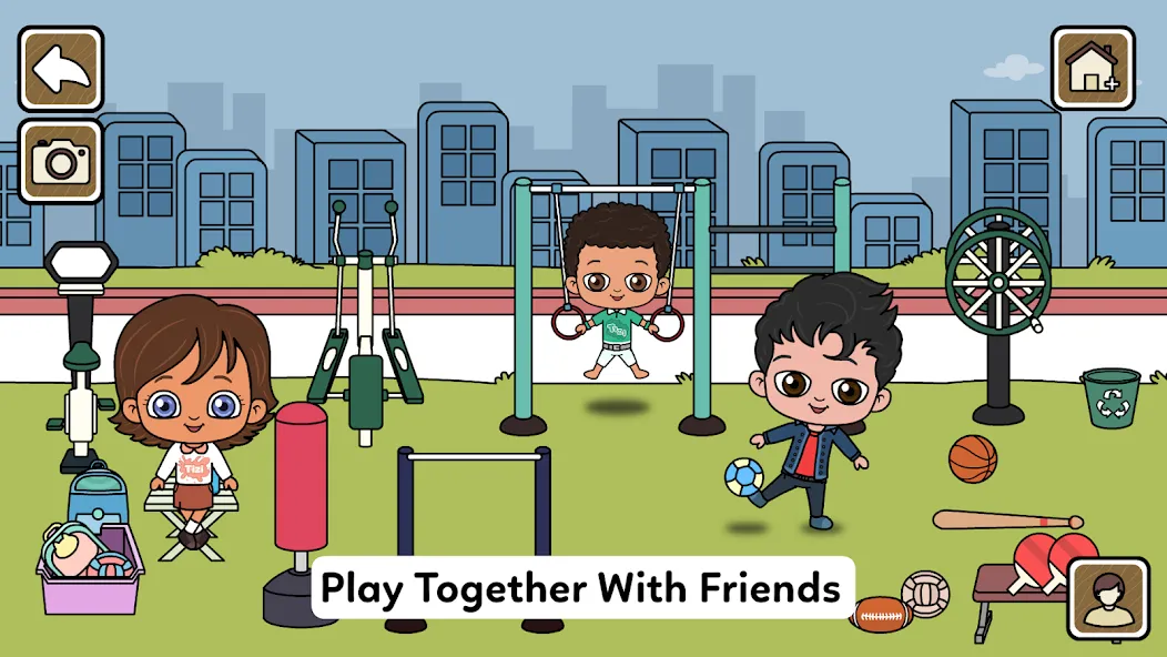 My Tizi City - Town Life Games [МОД Все открыто] Screenshot 3