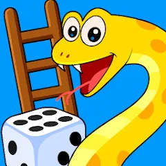 Скачать взломанную Snake and Ladder Games  [МОД Меню]