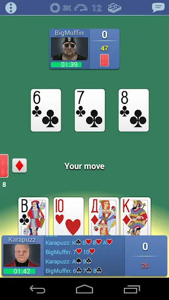 Burkozel card game online [МОД Много монет] Screenshot 2