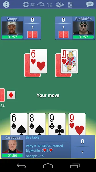 Burkozel card game online [МОД Много монет] Screenshot 4