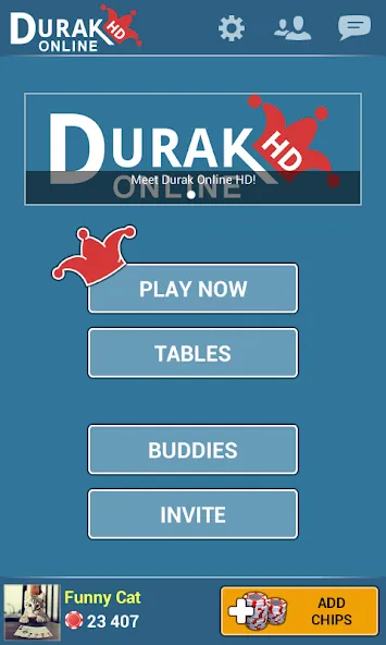 Durak Online HD [МОД Menu] Screenshot 2