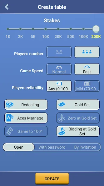 Thousand 1000 Online card game [МОД Много денег] Screenshot 4
