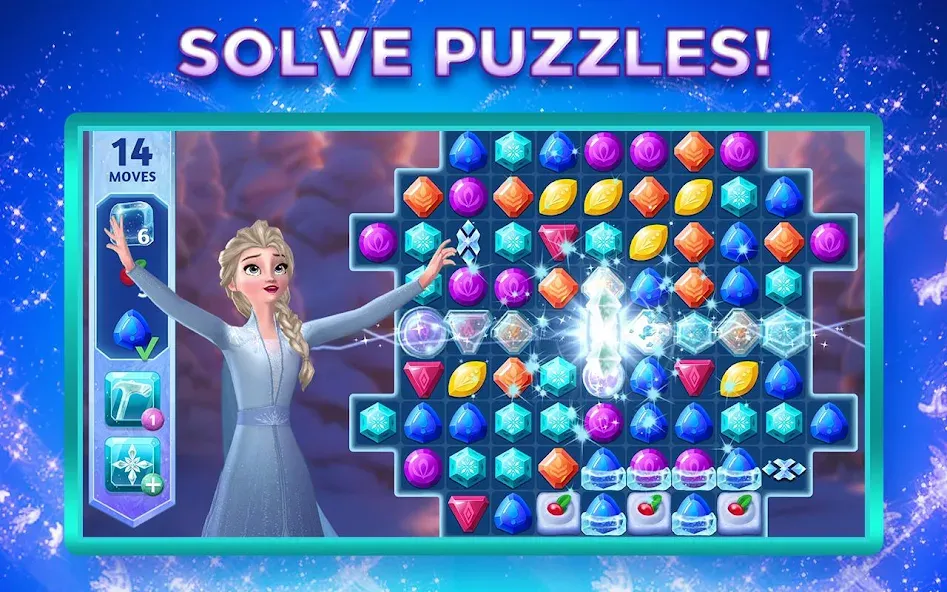 Disney Frozen Adventures (Дисней) [МОД Unlimited Money] Screenshot 1