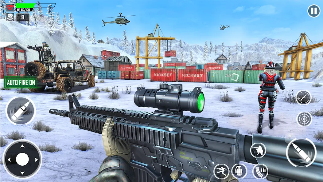 First Person Shooter Mode [МОД Бесконечные деньги] Screenshot 2