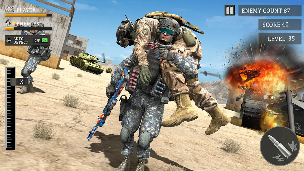 Tank Fury: Battle of Steels [МОД Все открыто] Screenshot 3