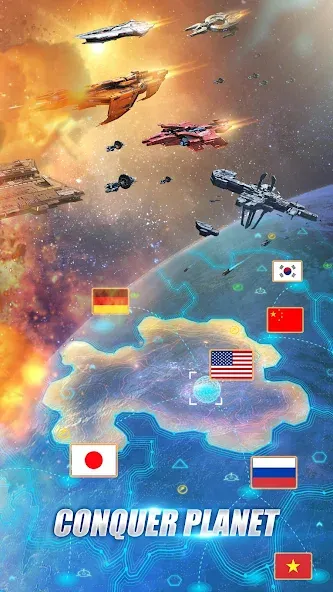 Galaxy Battleship (Гэлакси Батлшип) [МОД Все открыто] Screenshot 4