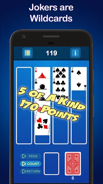 Puzzle Poker Joker's Wild [МОД Unlimited Money] Screenshot 3