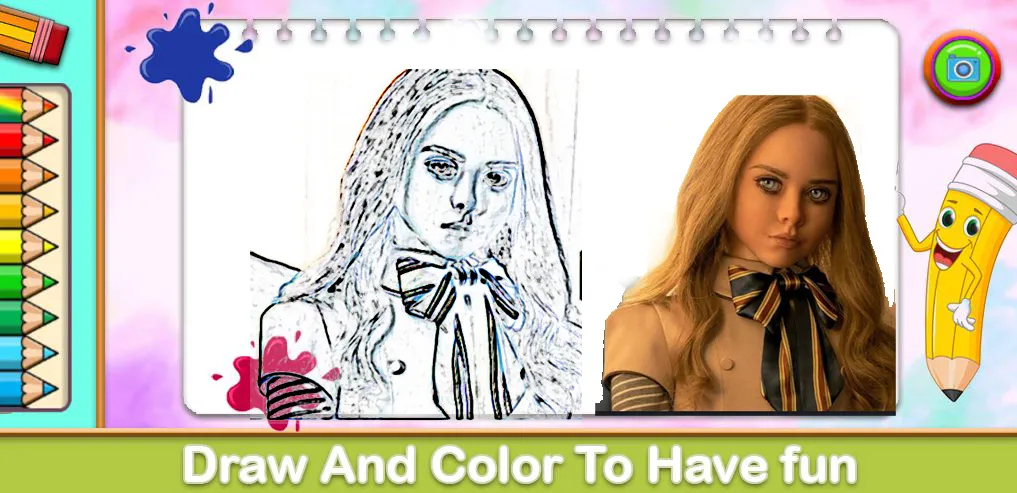Megan Coloring Game (Меган Колоринг Гейм) [МОД Mega Pack] Screenshot 3