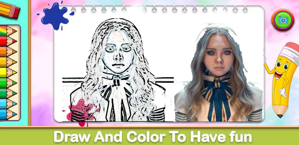 Megan Coloring Game (Меган Колоринг Гейм) [МОД Mega Pack] Screenshot 4