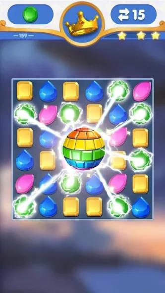 Dragondodo - Jewel Blast [МОД Unlimited Money] Screenshot 1