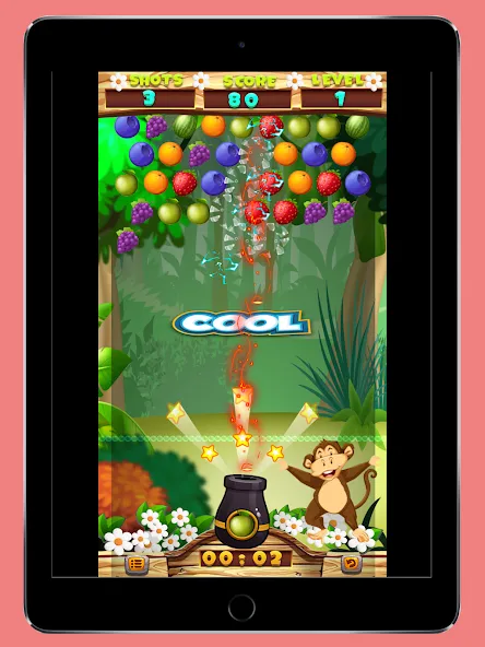 Fruits Shooter Pop (Фрутс Шутер Поп) [МОД Много монет] Screenshot 1