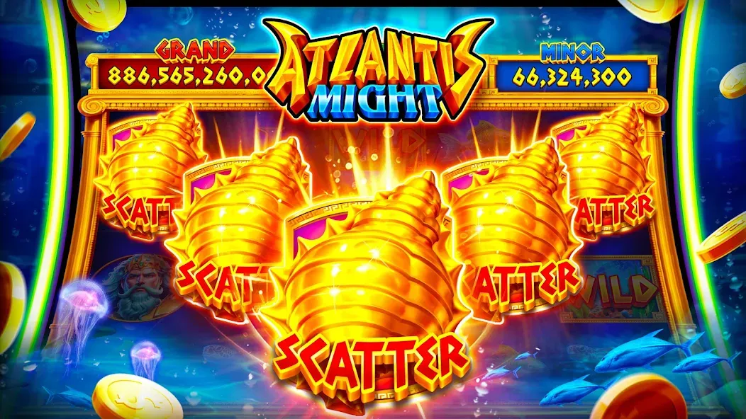 Jackpot Master™ Slots - Casino (Джекпот Мастер Слоты) [МОД Много денег] Screenshot 3