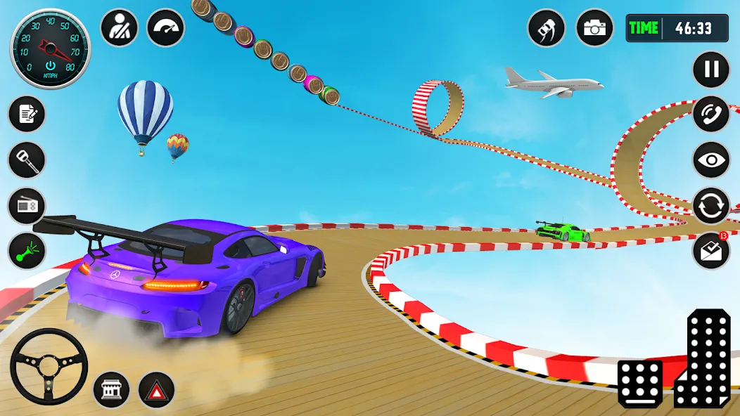 Ramp Car Stunt Racing Game (Крейзи Кар Стантс) [МОД Бесконечные деньги] Screenshot 4