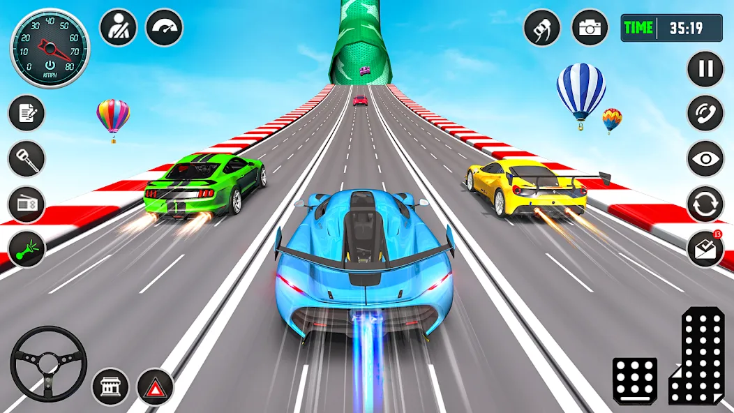 Ramp Car Stunt Racing Game (Крейзи Кар Стантс) [МОД Бесконечные деньги] Screenshot 5