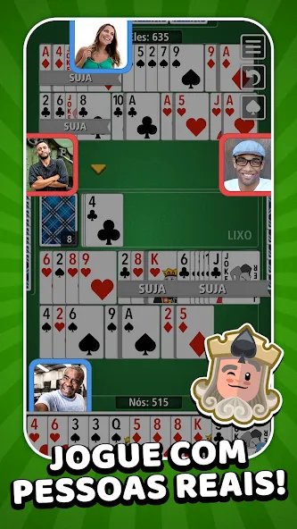 Buraco Jogatina: Card Games (Бурако Жогатина) [МОД Unlocked] Screenshot 1