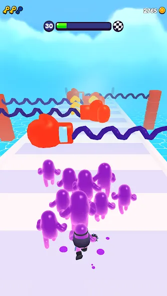 Join Blob Clash 3D: Mob Runner (Джойн Блоб Клаш 3D) [МОД Mega Pack] Screenshot 2