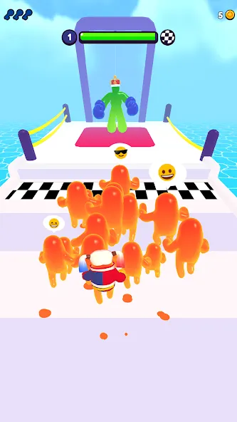 Join Blob Clash 3D: Mob Runner (Джойн Блоб Клаш 3D) [МОД Mega Pack] Screenshot 5