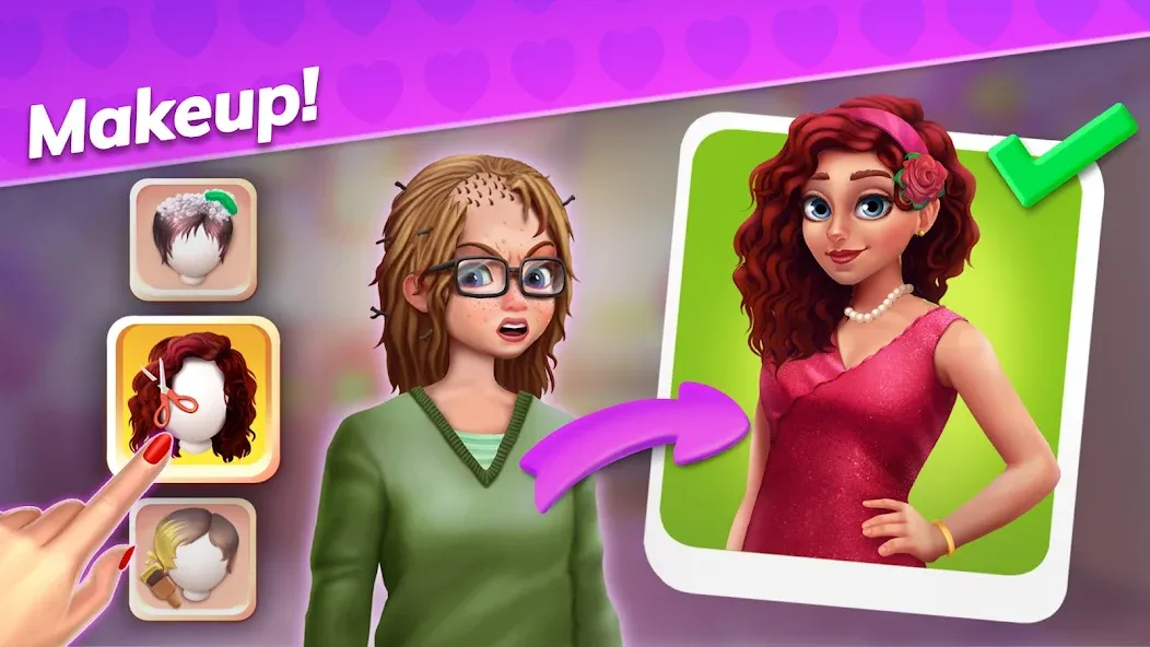 Emma's Mansion: Design & Match [МОД Бесконечные монеты] Screenshot 1