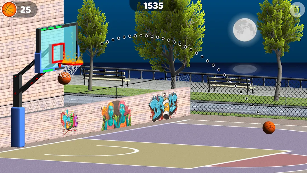 Basketball: Shooting Hoops [МОД Меню] Screenshot 5
