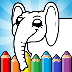 Взломанная Easy coloring pages for kids  [МОД Много денег]