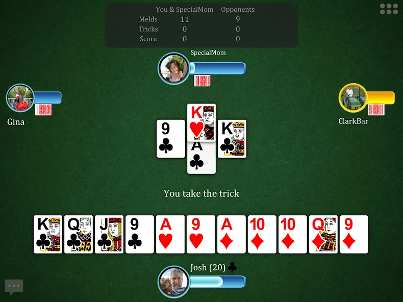 Pinochle.Net [МОД Все открыто] Screenshot 5