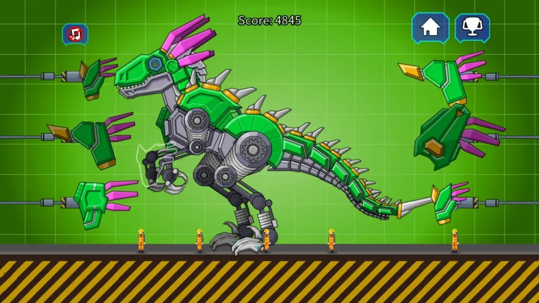 Velociraptor Rex Dino Robot (Велоцираптор Рекс Дино Робот) [МОД Unlimited Money] Screenshot 5
